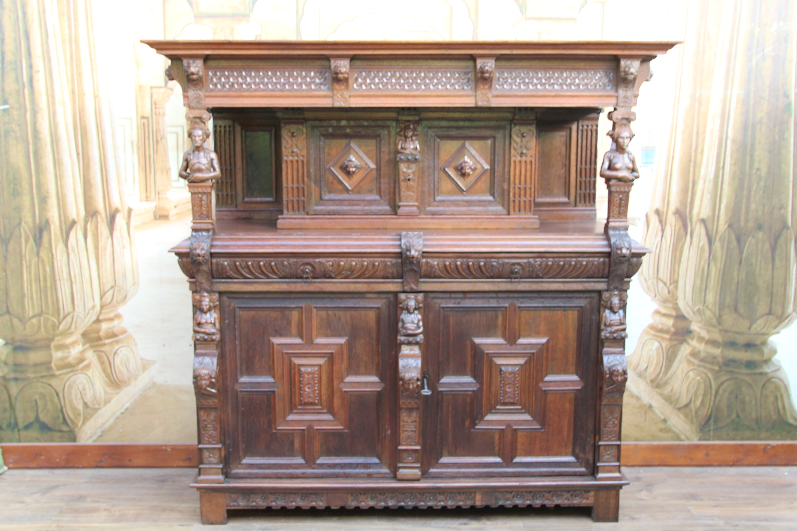 Gründerzeit Vertiko -  Kabinettschrank