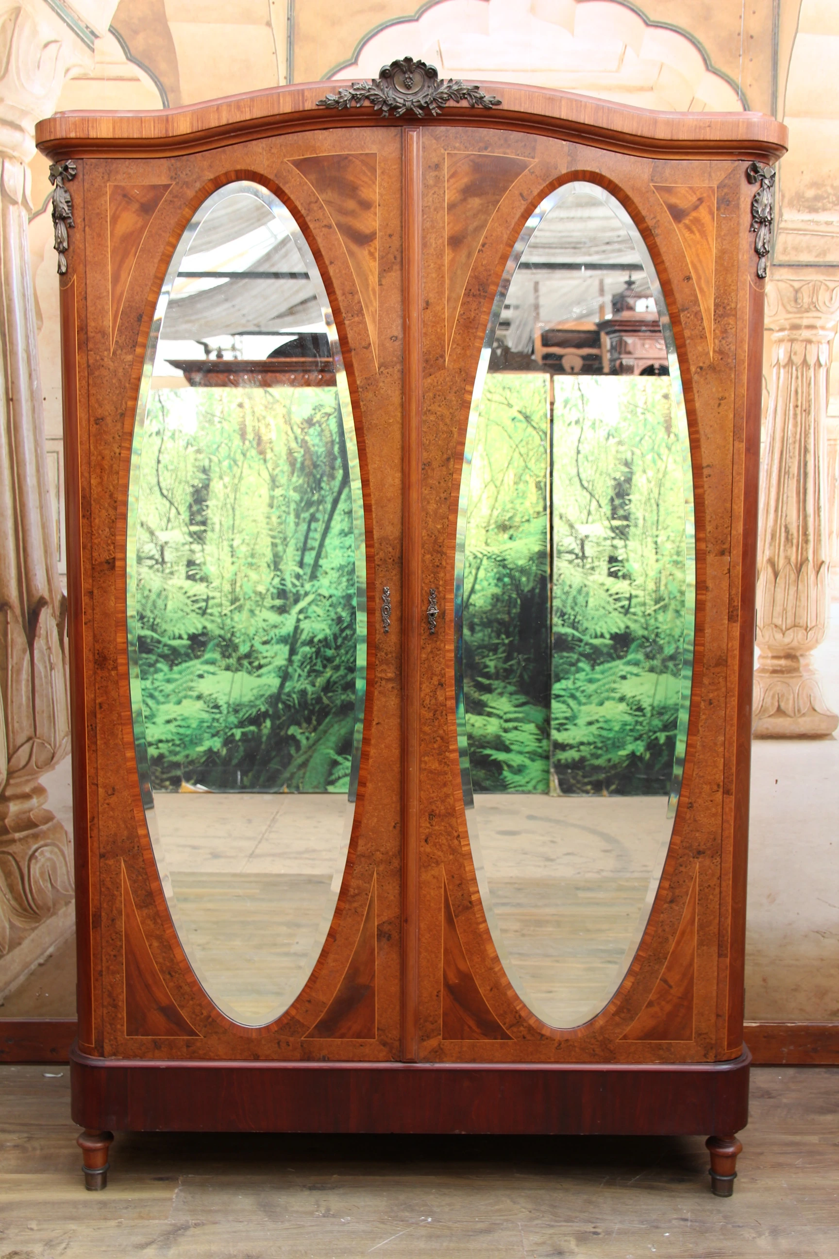 Biedermeier Wäscheschrank - Kleiderschrank