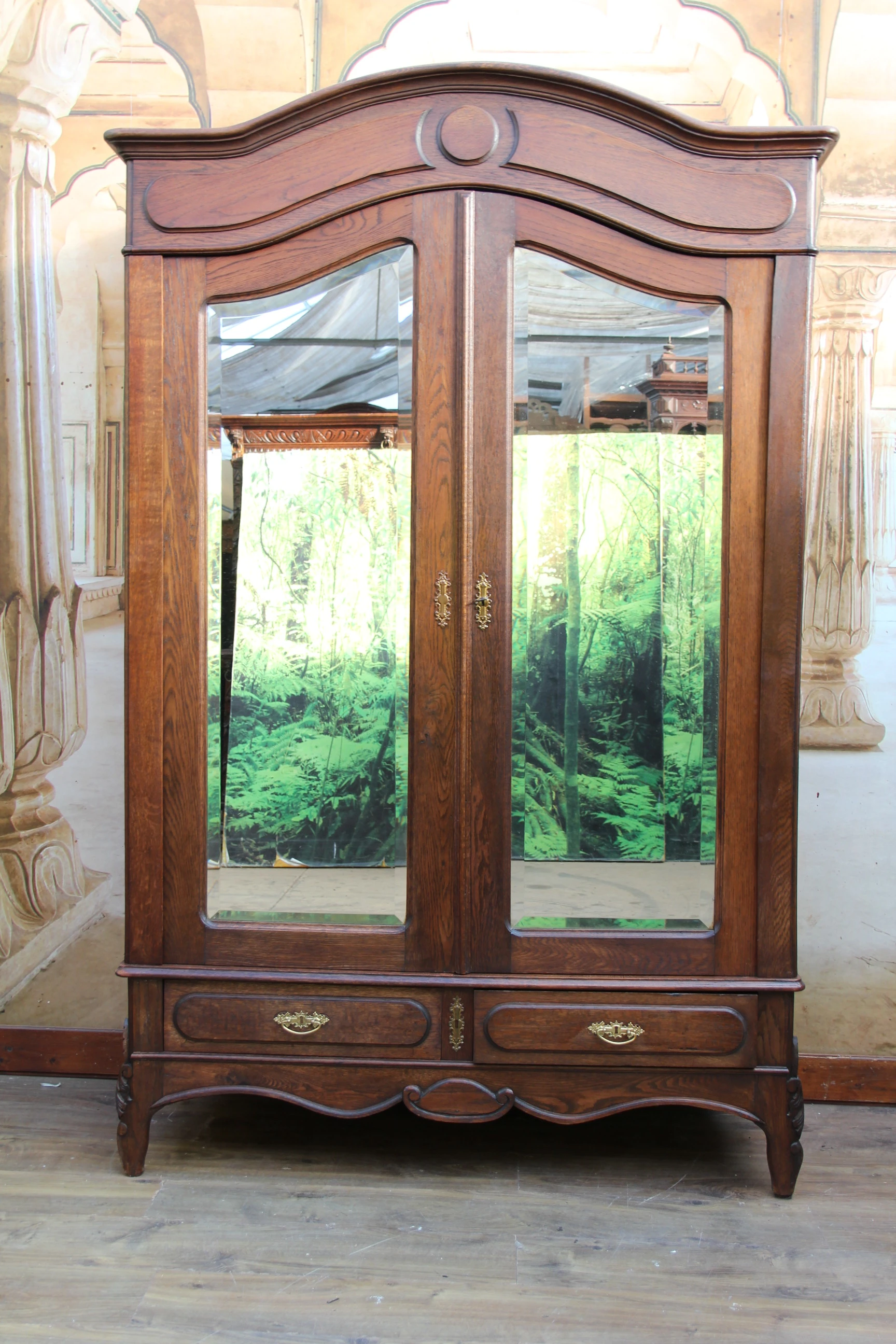 Biedermeier Kleiderschrank